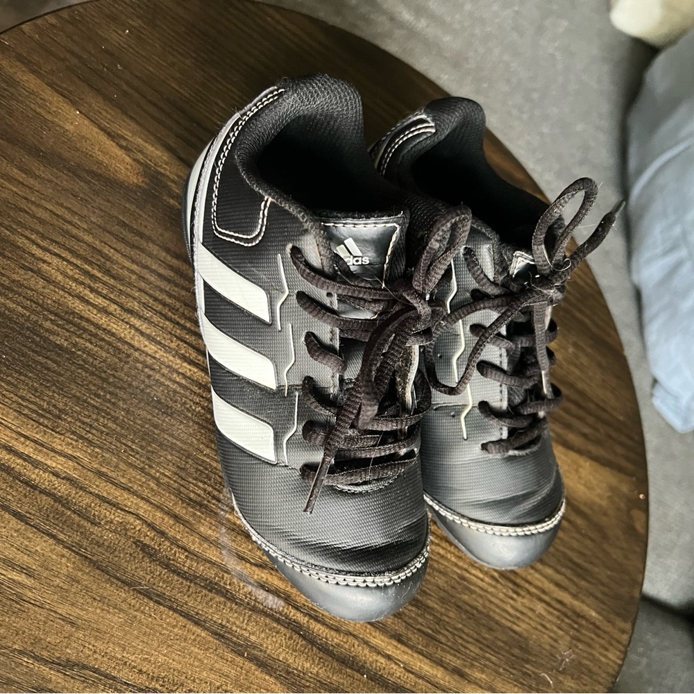 Adidas kids cleats, little kid size 12